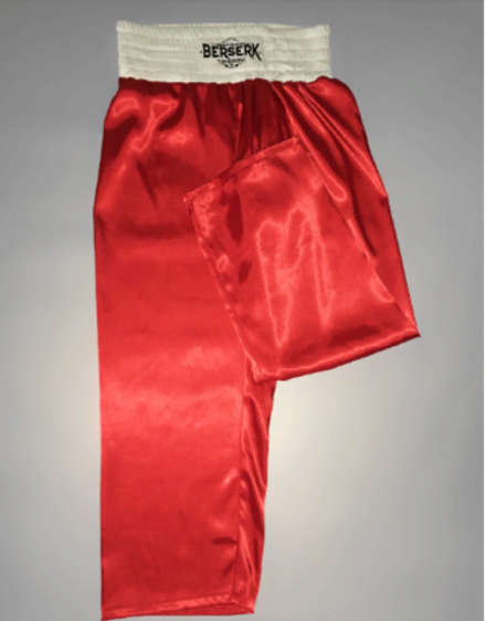 Штаны Berserk kickboxing red
