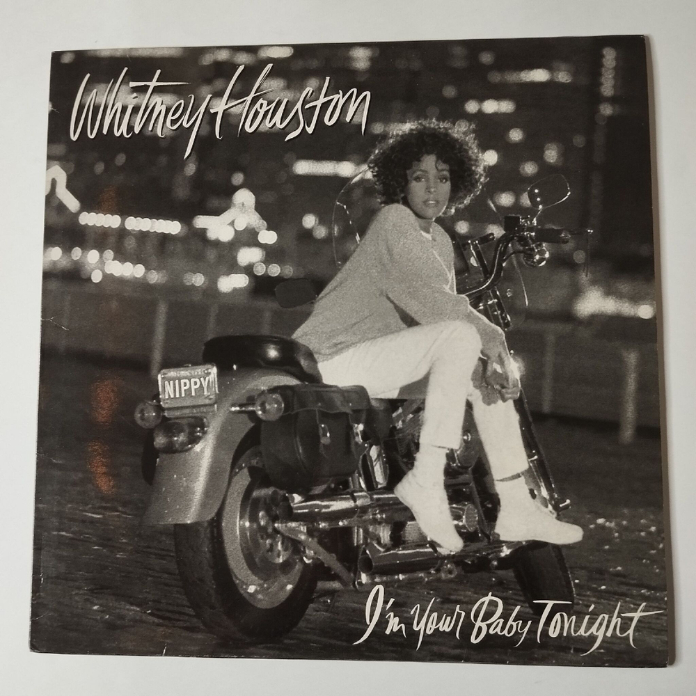 Винтажная виниловая пластинка LP Whitney Houston I'm Your Baby Tonight (Spain 1990) Lover For Life
