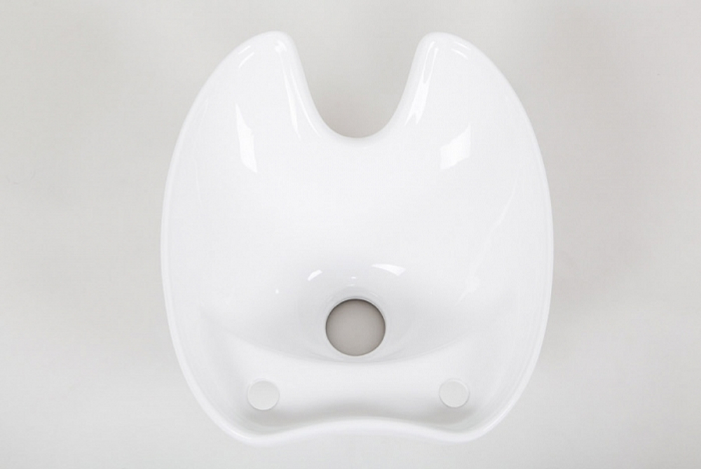 Раковина для парикмахерской мойки, белая 2