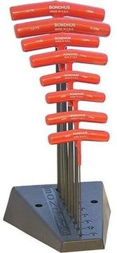 Набор из 8 Т-образных ключей с шариком BONDHUS 2-10 мм 13189