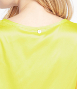 шелковый топ Liu Jo - желтый(CA2190 T8827)