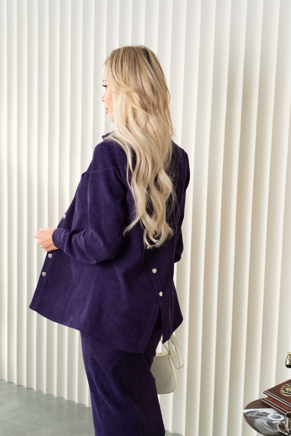 Рубашка из микровельвета