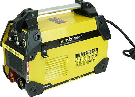 Сварочный инвертор HANSKONNER HWM1250GEN работа от генератора