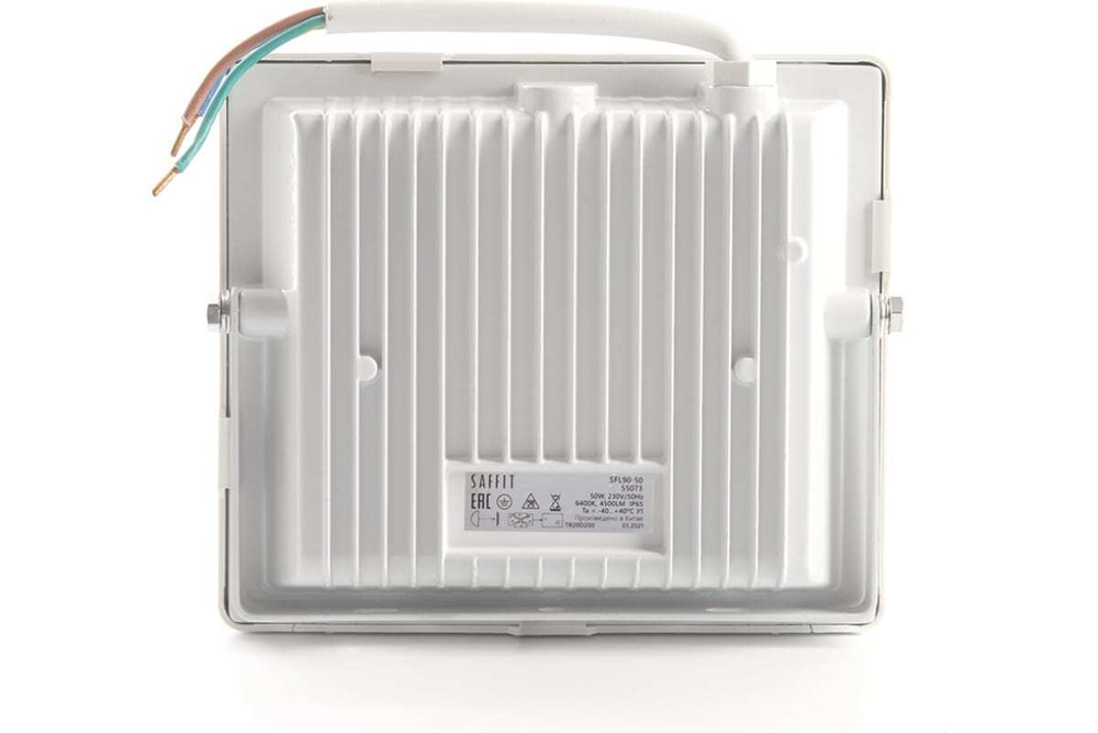 Прожектор LED SFL90-50 IP65 50W 6400K белый SAFFIT