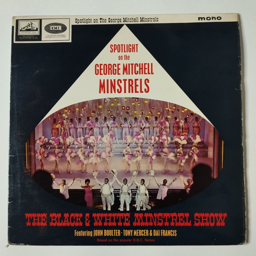 Винтажная виниловая пластинка LP Spotlight On The George Mitchell Minstrels (UK 1964)