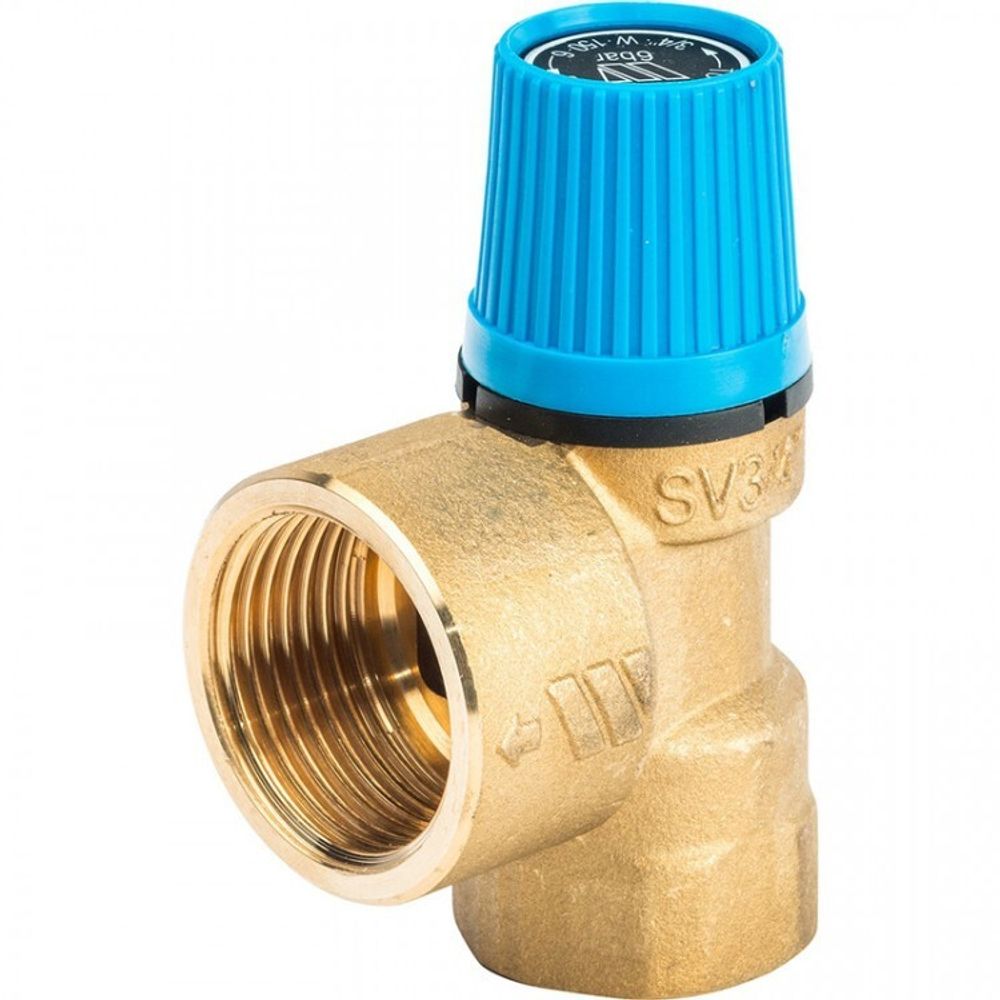 Предохранительный клапан Watts SVW 8-3/4, 8 бар для системы водоснабжения