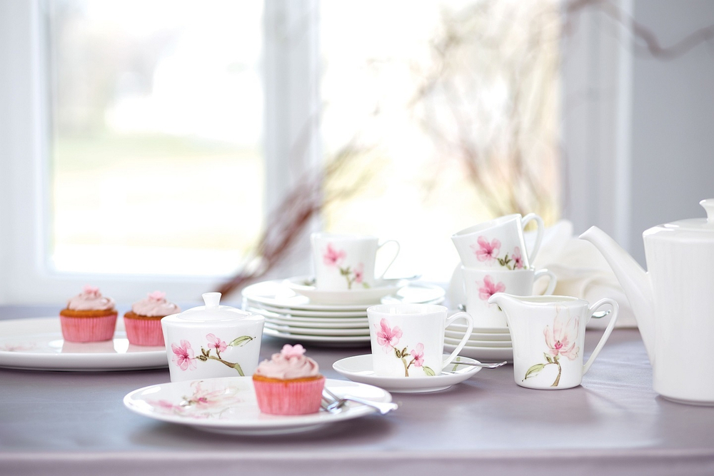Rosenthal Обеденная тарелка Jade Magnolia 27 см