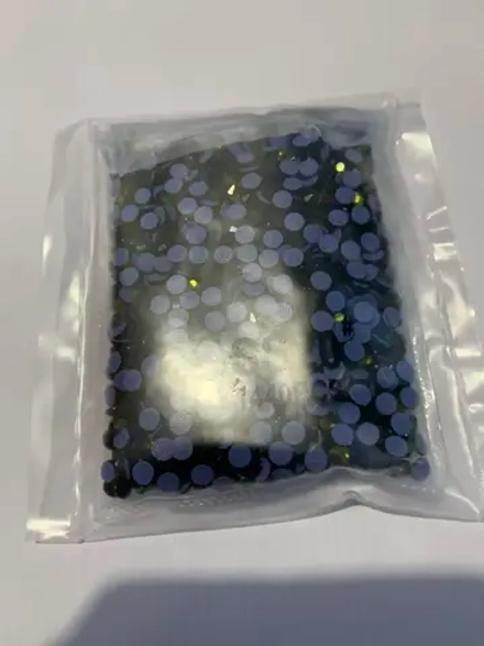 Стразы термоклеевые стекло ss20 Olivine