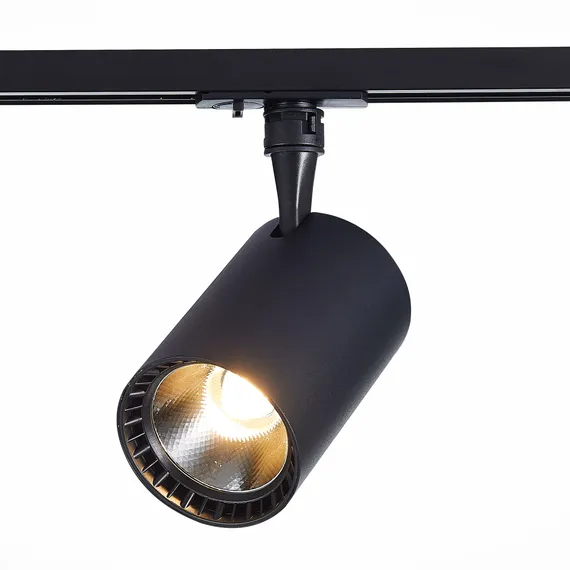 ST351.446.20.24 Св-к трек. Черный LED 1*20W 4000K 1 800Lm Ra?80 24° IP20 L118xW78xH174 100-240V БЭЙС