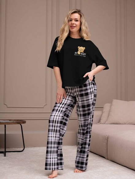 Костюм женский Мишель-4 Виотекс ЧЁРНЫЙ