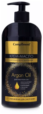 Compliment Крем-масло для рук и тела 5 в 1, 400 мл