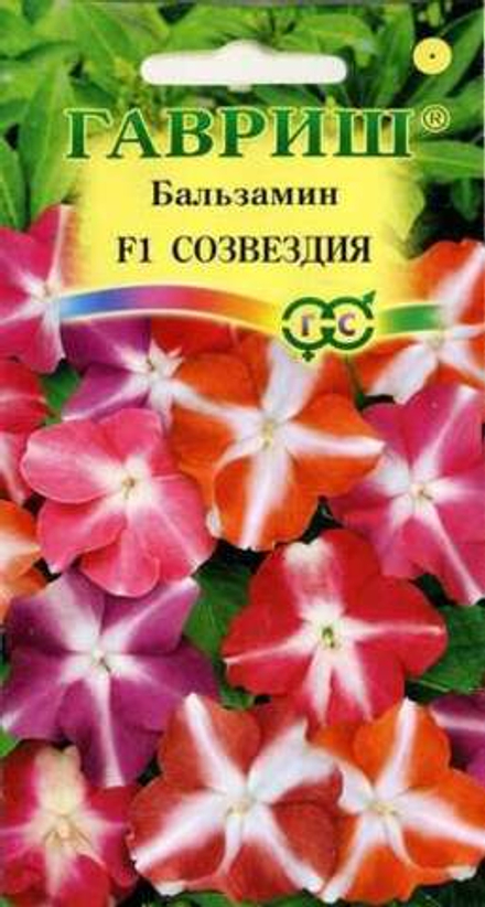 Бальзамин Уоллера F1 Созвездия смесь  5шт Гавриш