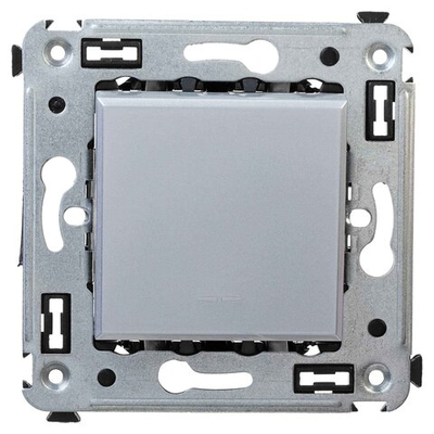 Инвертор одноклавишный в стену, "Avanti", "Закаленная сталь"