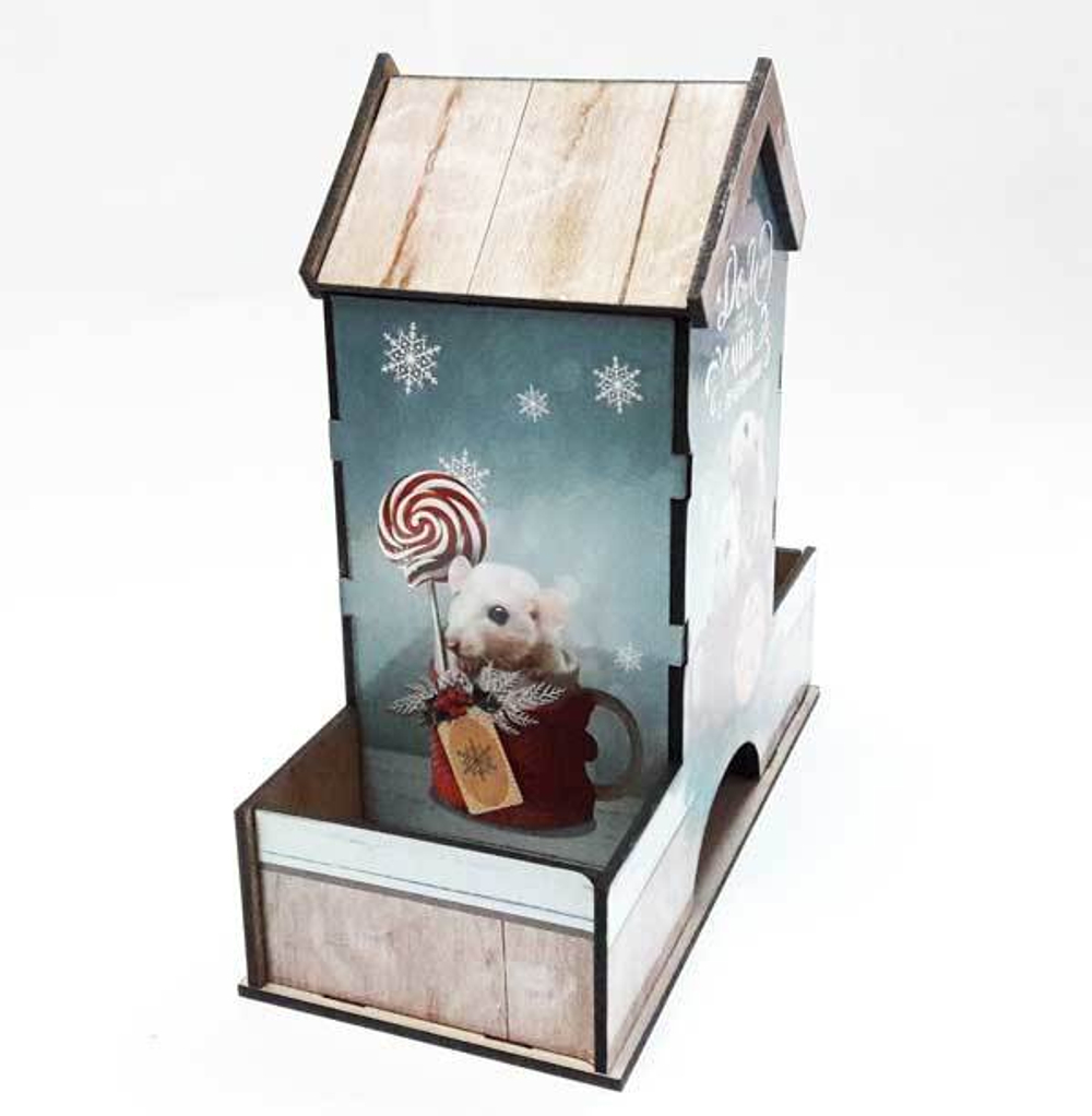 Органайзер для чая "Дом там, где чай"