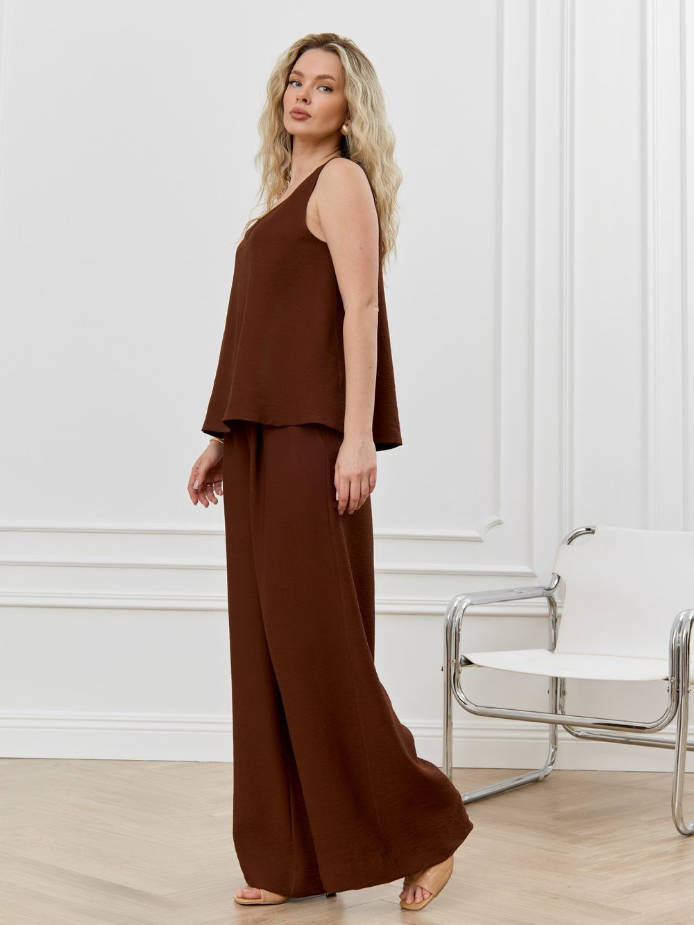 Брюки женские Ясмина-3 Виотекс КОРИЧНЕВЫЙ