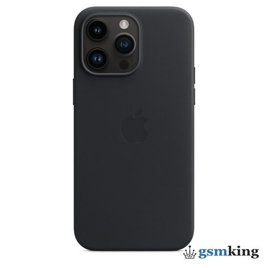 Apple Leather Case with MagSafe iPhone 14 Pro Max Midnight «Тёмная ночь» MPPM3ZM/A