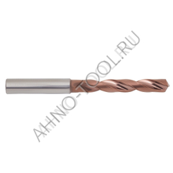 Сверло  8.4мм  твердосплавное 5D без подвода СОЖ. SP-X800050840 VHM AHNO по стали, чугуну, нерж. и ж
