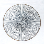 Тарелка десертная 20см Line (черный)