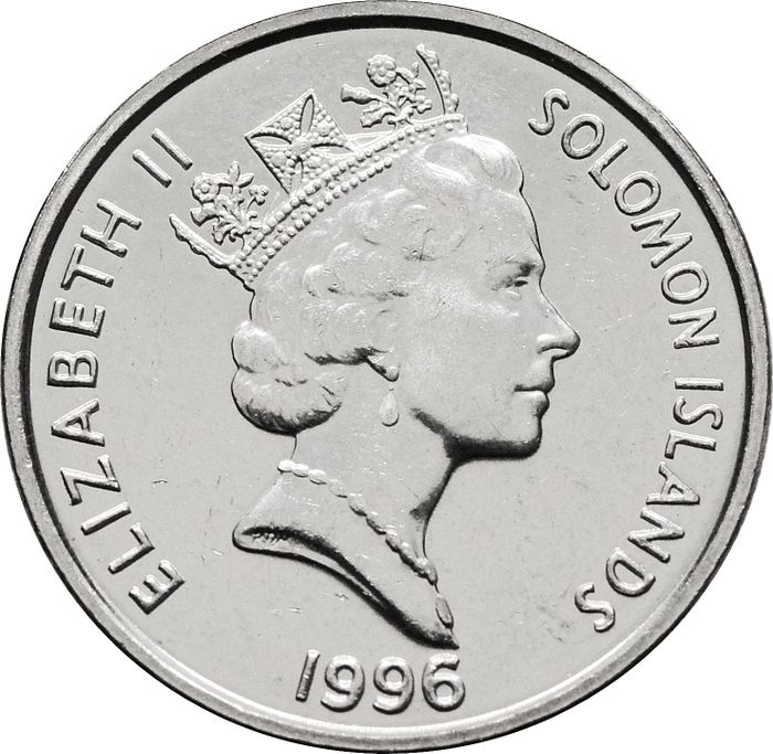 5 центов 1996 Соломоновы острова UNC
