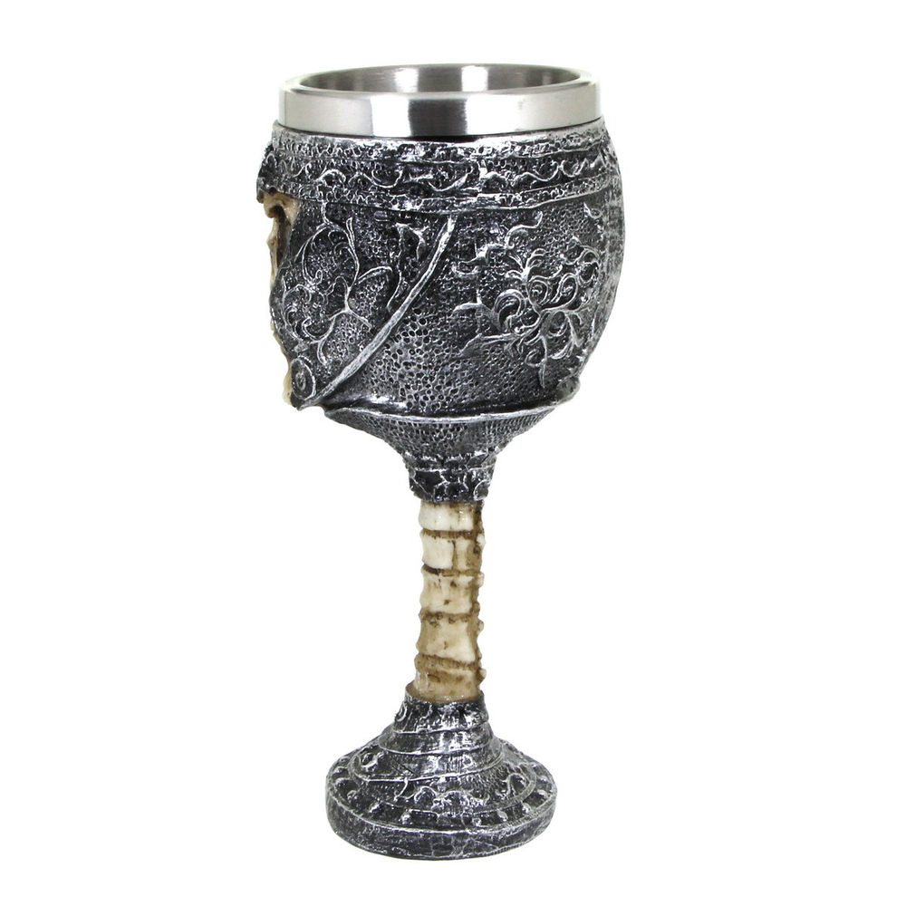 Бокал Череп в шлеме 19 см