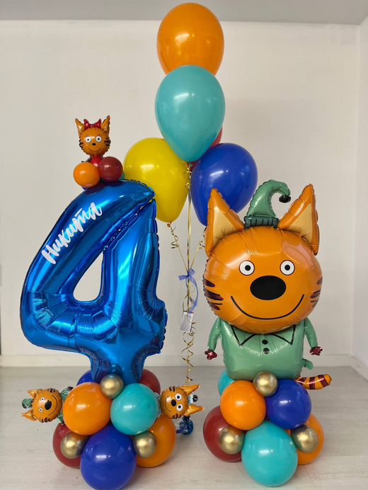 Воздушные шары Три кота Компот №3413