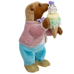 GAEM Украшение новогоднее "Медвежонок", L12 W17 H30 см, 2в.