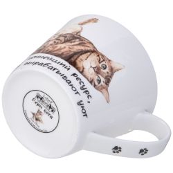 КРУЖКА LEFARD "БЕРИ КОТА" 450 МЛ (КОР=48ШТ.)