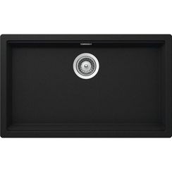 Мойка SCHOCK Lahti 80 Cristalite (подстольный монтаж) оникс