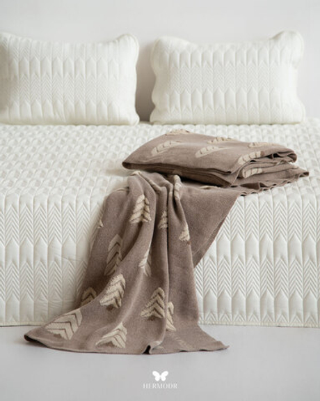 Плед Crimson Sofa Shawl Nescafe 200 × 250 см 130220335 Иран