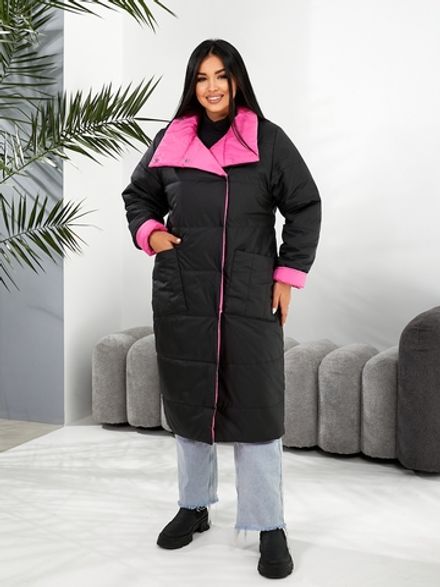 Пальто двустороннее УК-1541 Фабрика Моды Фото 1