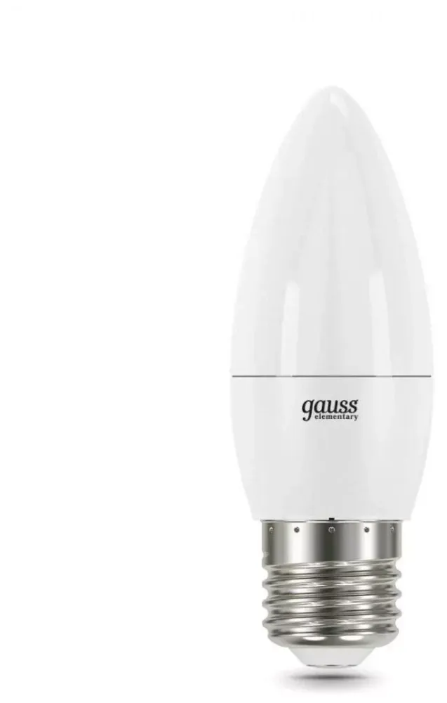 Лампа Gauss LED Elementary Свеча 12W E27 950lm 4100K 30222