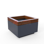 Вазон Rail Road низкий