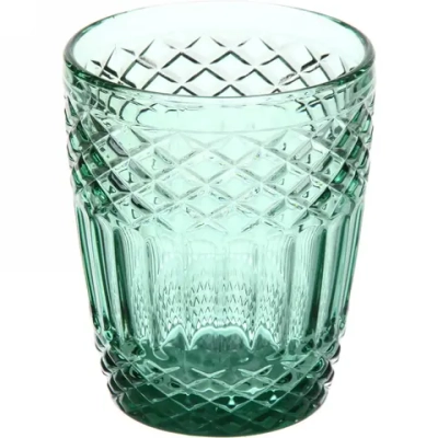 Стакан низкий 300мл «Emerald» Ромбы