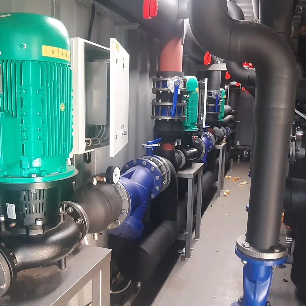 Автоматизированная модульная котельная установка электричексая мощностью 5600 кВт (АМКУ-5600 Э)