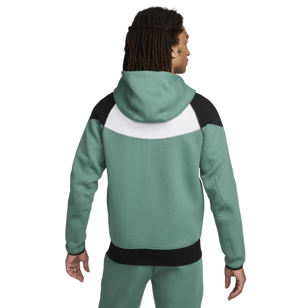 Зип Худи Nike Tech Fleece 2023 Black/Green/White