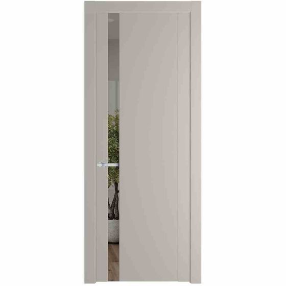Межкомнатная дверь эмаль Profil Doors 1.2P сэнд стекло зеркало