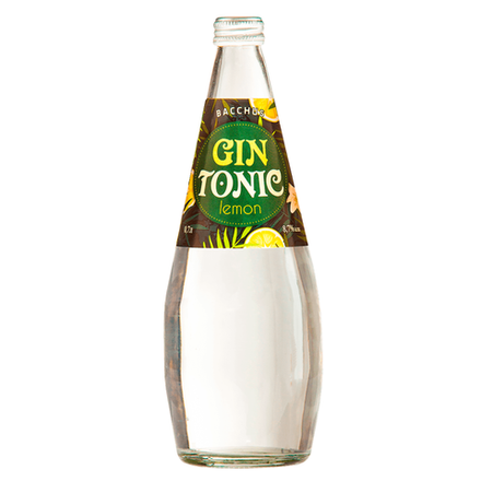 Напиток Gin-Tonic Lemon слабоалкогольный 0.33 л