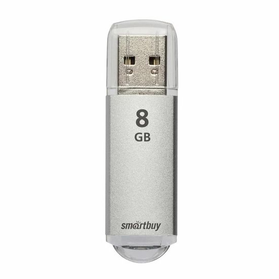 Флешка 8Gb SmartBuy V-Cut Silver