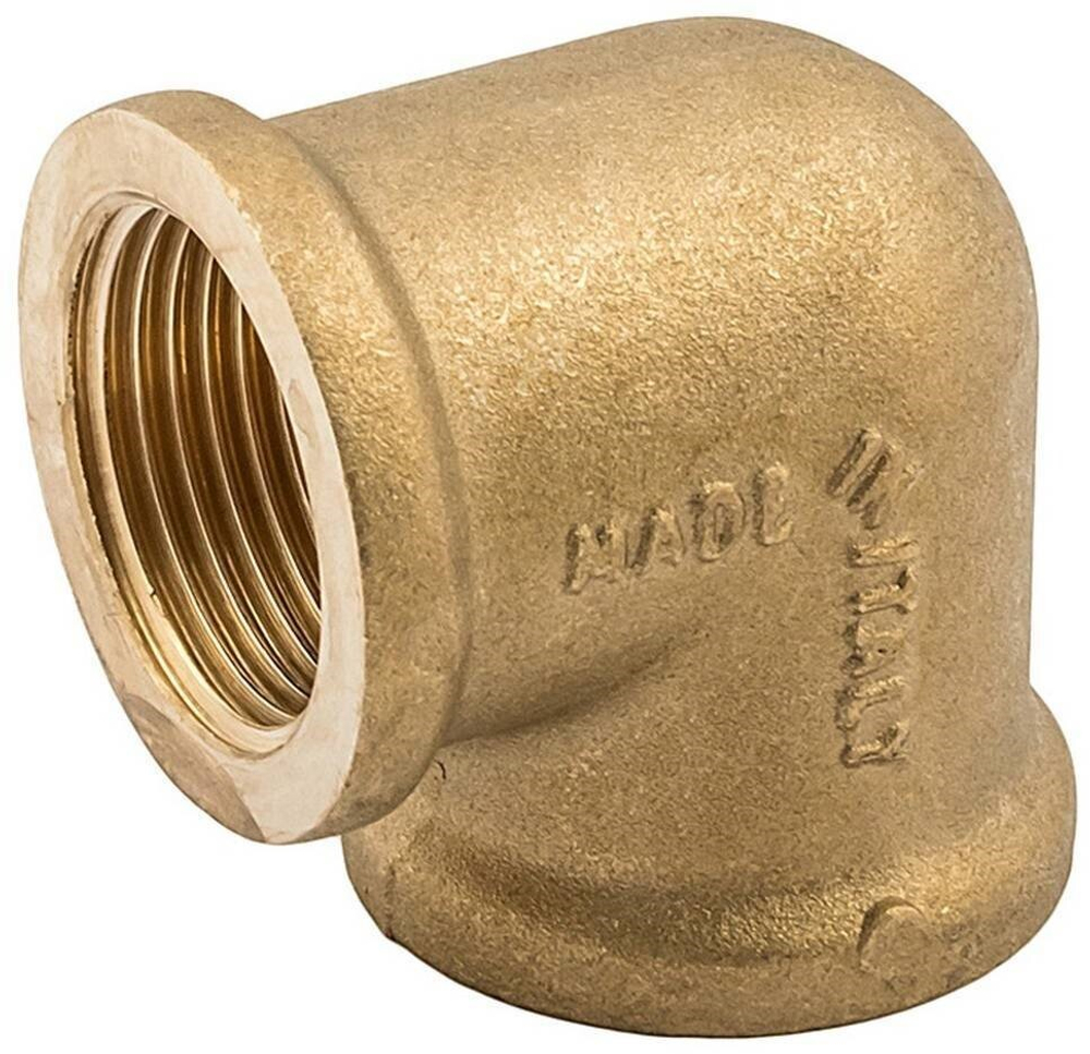 Угол переходной ВВ 15x20 (1/2"х3/4") латунь