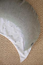Сменная наволочка для подушки из 100% крапивы