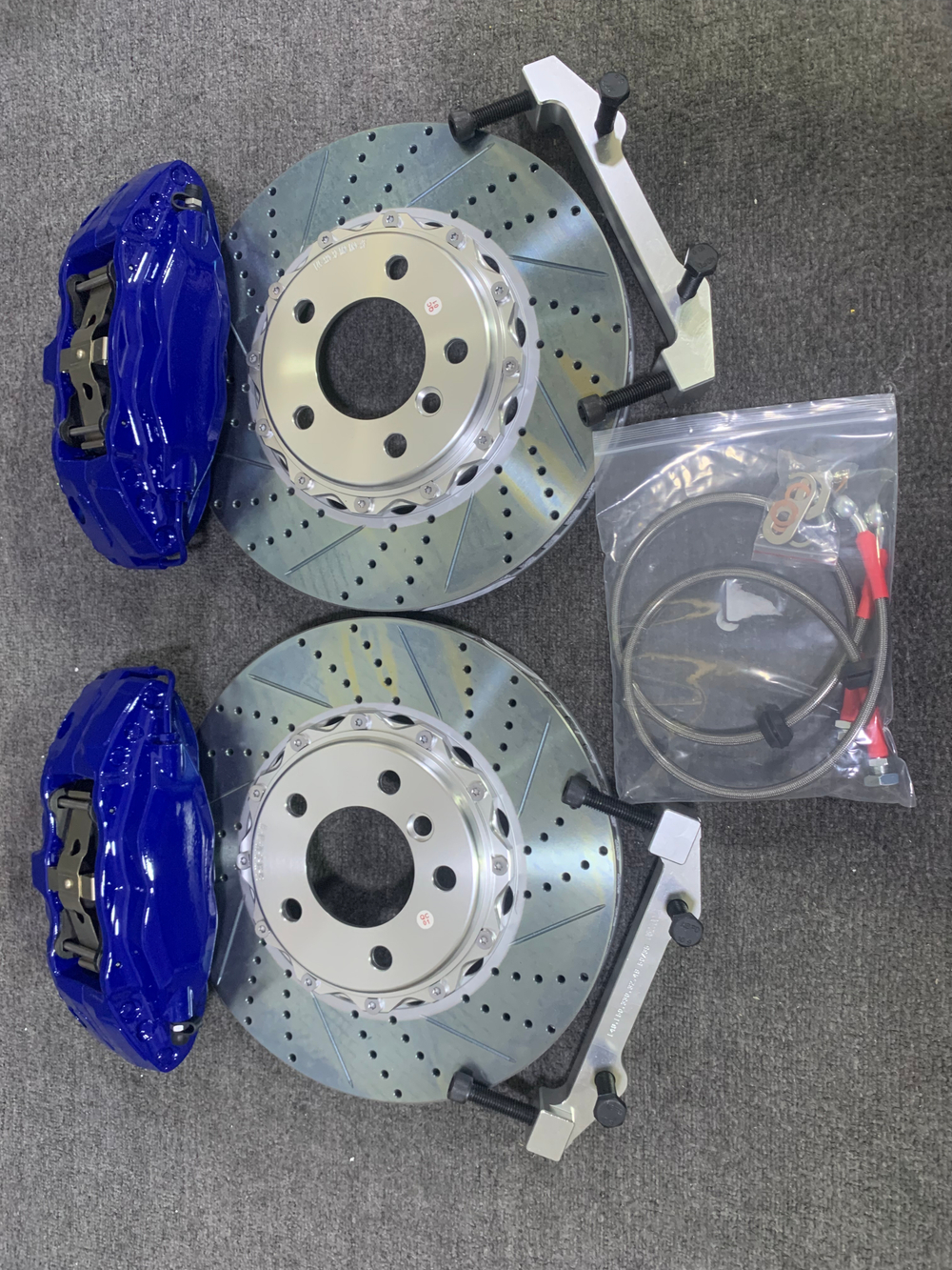 Усиленная тормозная система для Jeep Wrangler Rubicon 392 IV (JL) Рестайлинг 2024+ Джип Вранглер