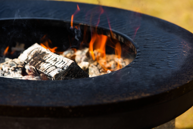 Чугунное кольцо на чашу 80 см (Concretika)