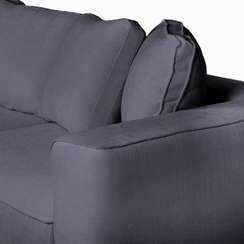 Трехместный диван Katari 250 см, серый