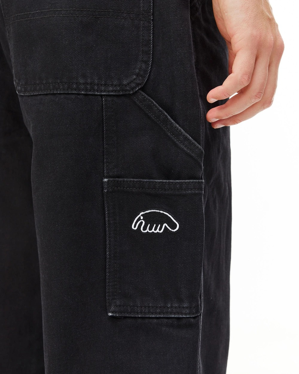 Брюки ANTEATER Workpants-Denim-Black