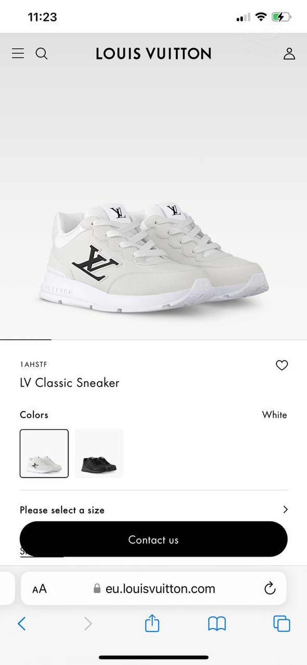 Кроссовки Louis Vuitton Classic
