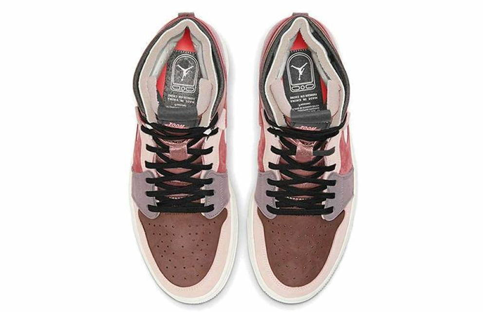 Кроссовки Jordan Air Jordan 1 High Zoom Air Cmft "Rust" (Женская размерная сетка)