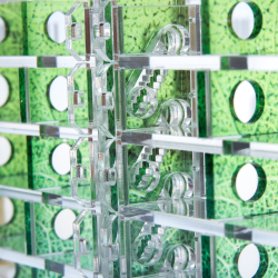 Декоративные вертикальные стенки - Зелень для Crystal