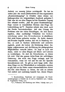 Unser Verhältnis Zu Den Bildenden Künsten. Sechs Vorträge Über Kunst Und Erziehung Gehalten | August Schmarsow
