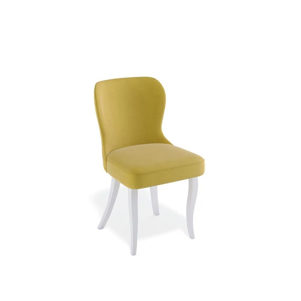 Комплект из двух стульев Kenner 145С белый-желтый