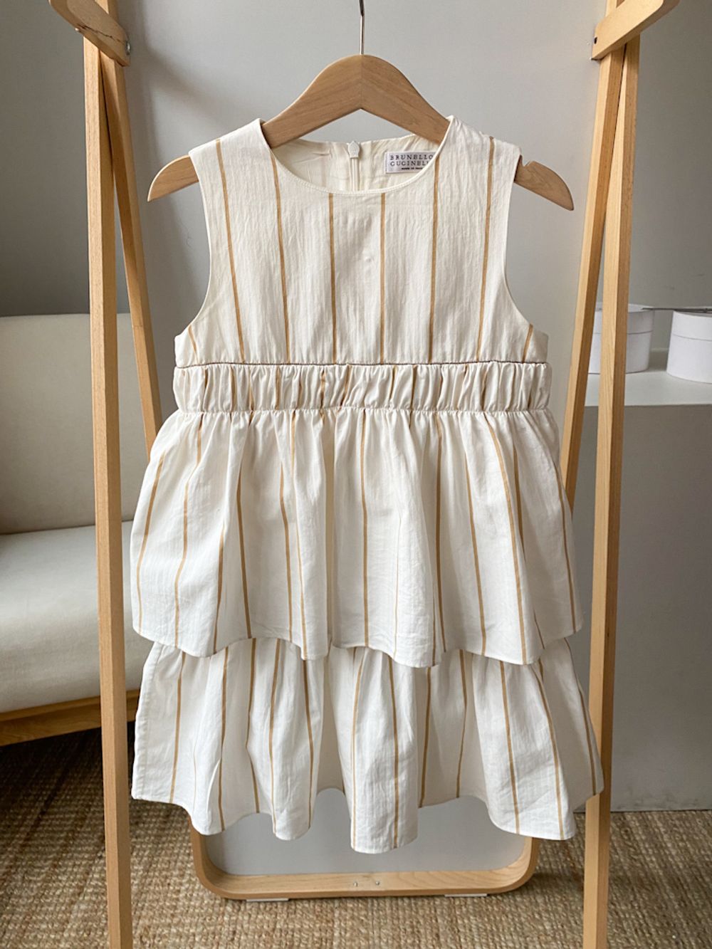 Хлопковое платье Brunello Cucinelli, 116